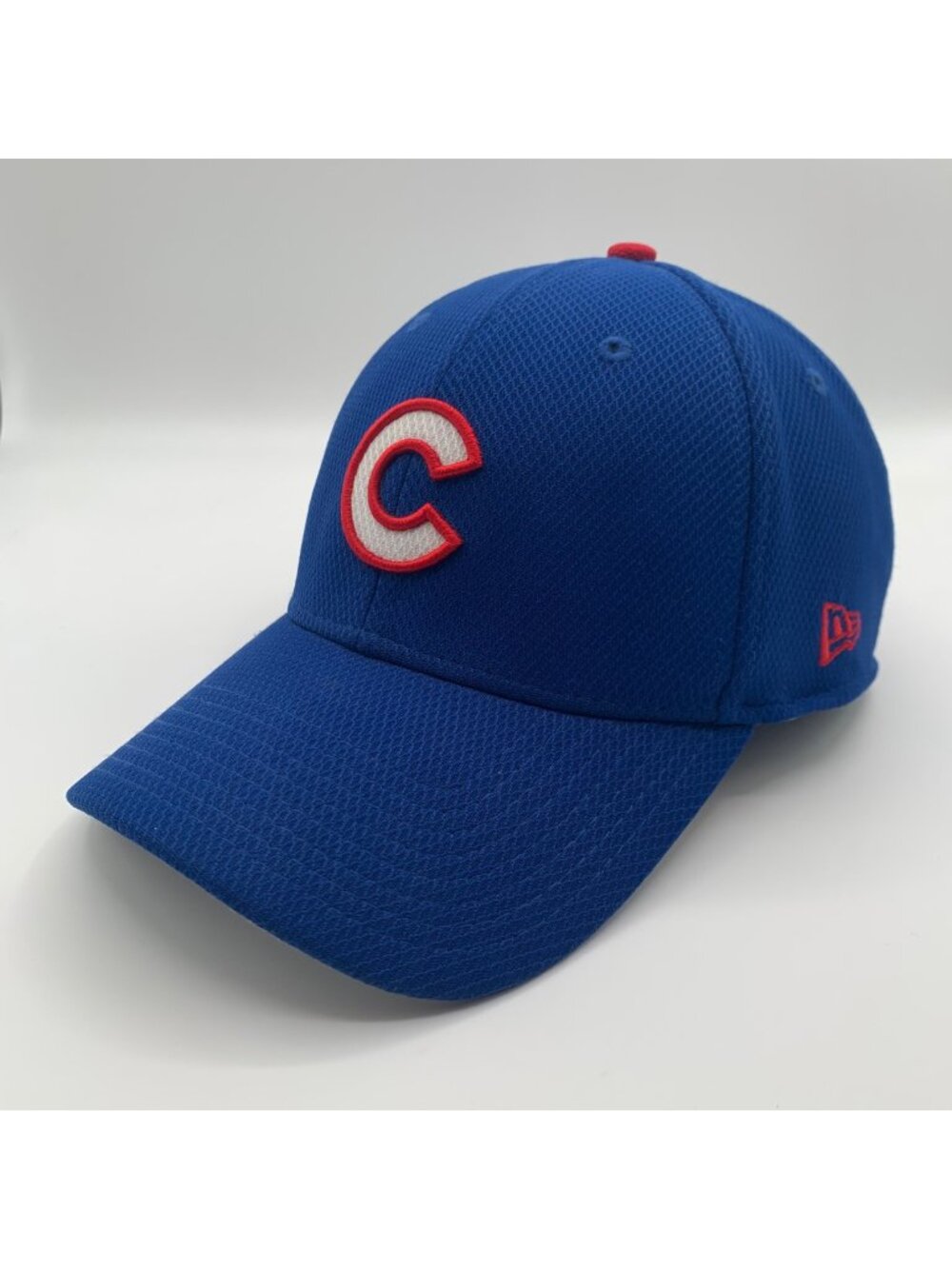 Chicago Cubs MLB Blue New Era 39Thirty Stretch Fitted Hat Mens L/XL